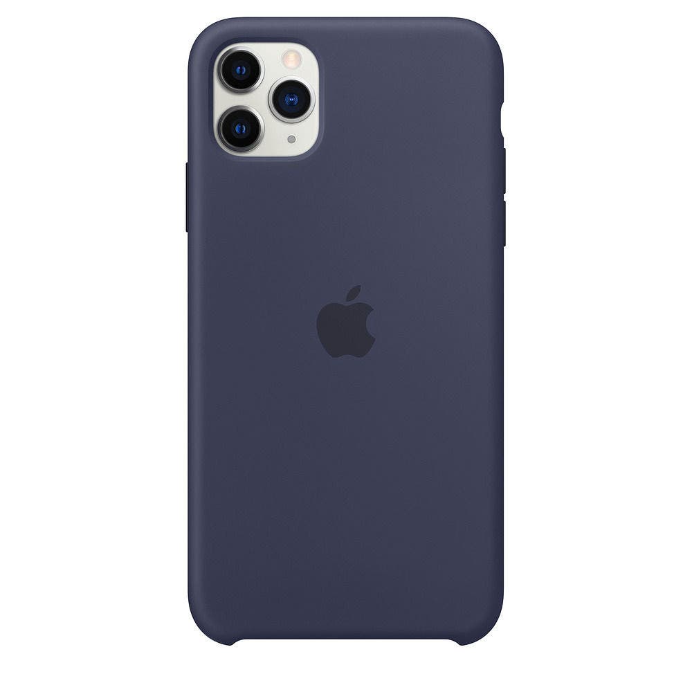 Apple iPhone 11 Pro Max Silicone Case, Midnight Blue