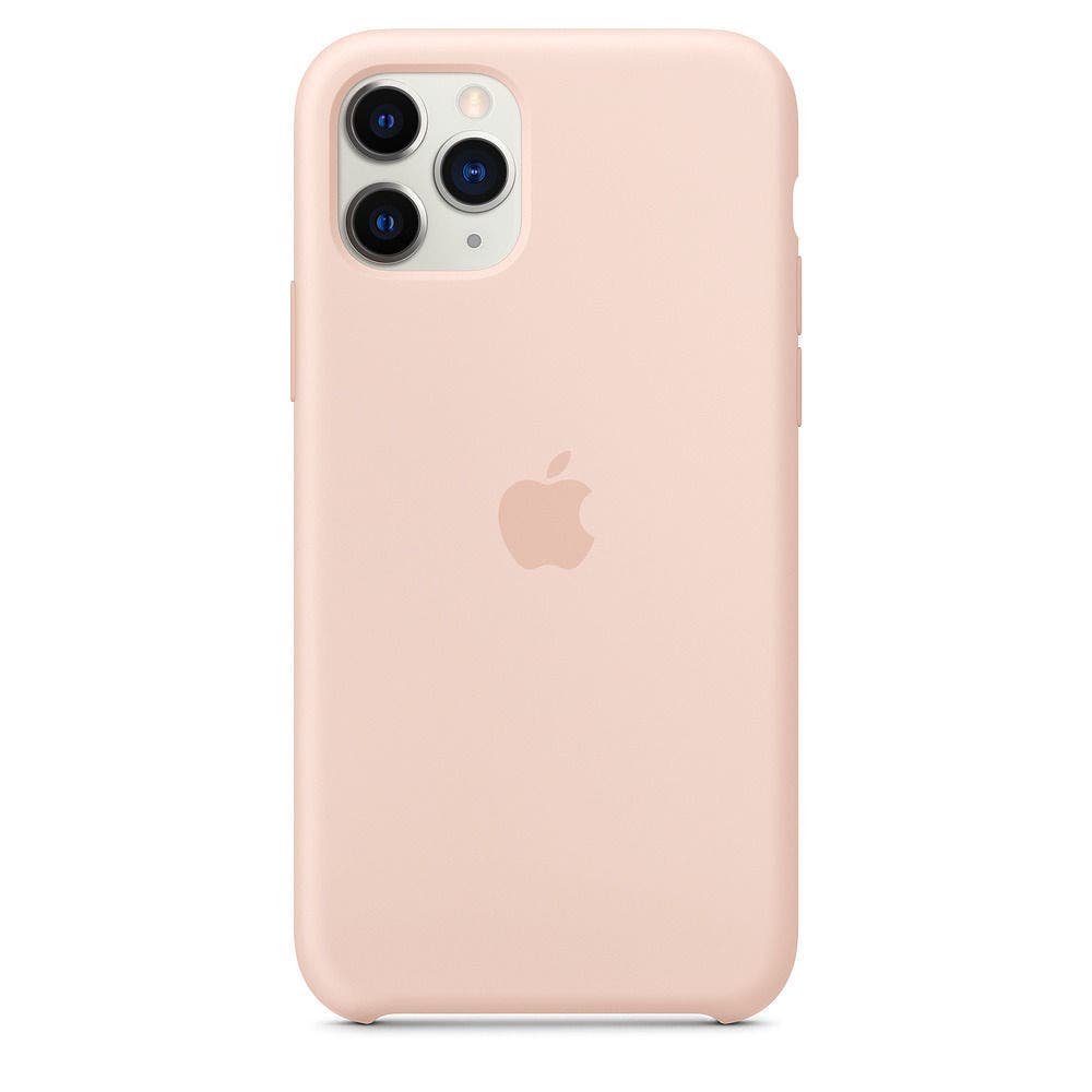 Apple iPhone 11 Pro Silicone Case, Pink Sand